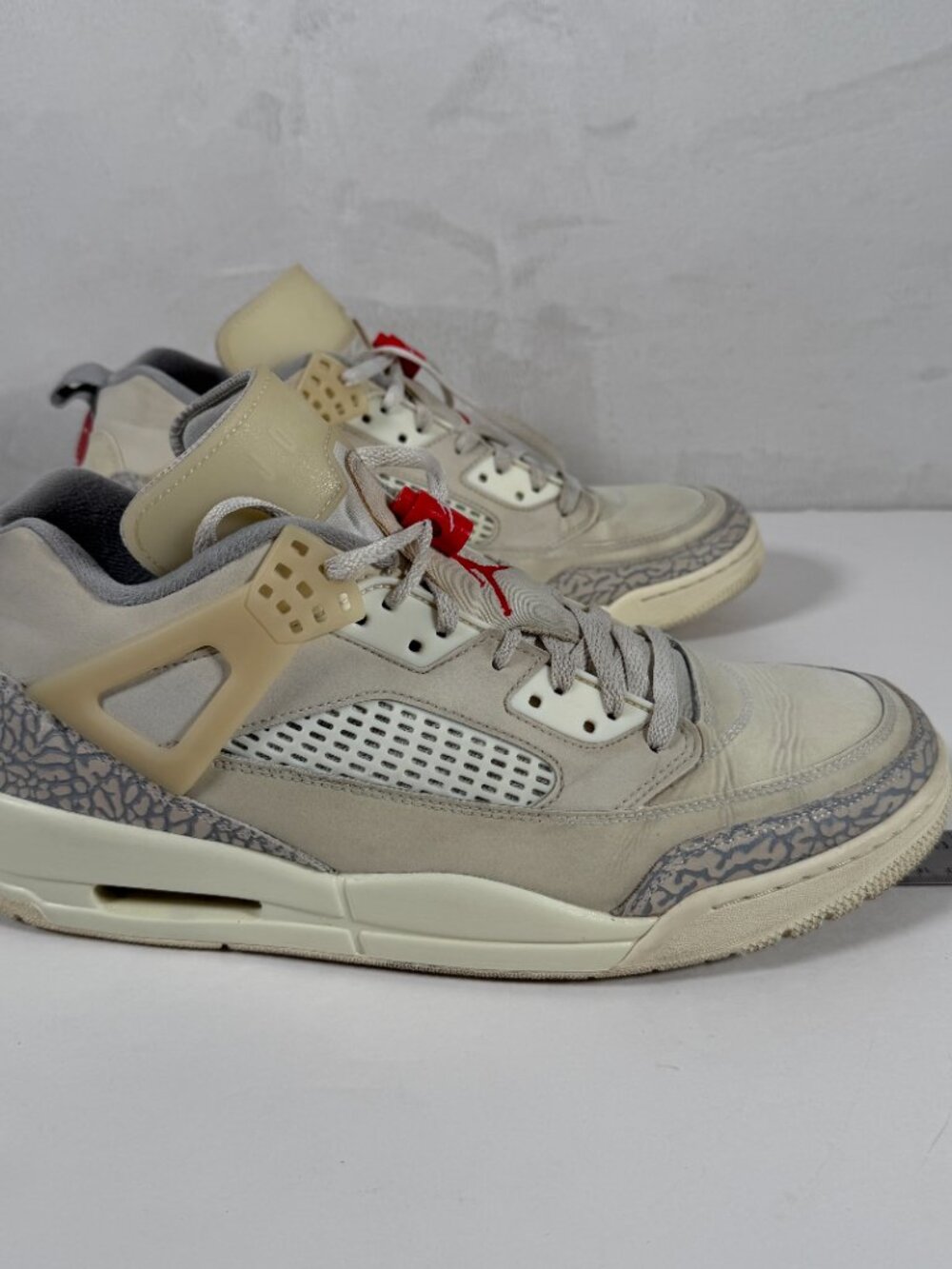 Nike Air Jordan Spizike Sneakers Men Size 13 Brooklyn Low Coconut Milk EUC - Picture 10 of 10